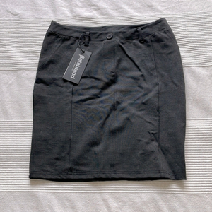 Betabrand Charcoal Gray Stretch Pencil Skirt Size Medium